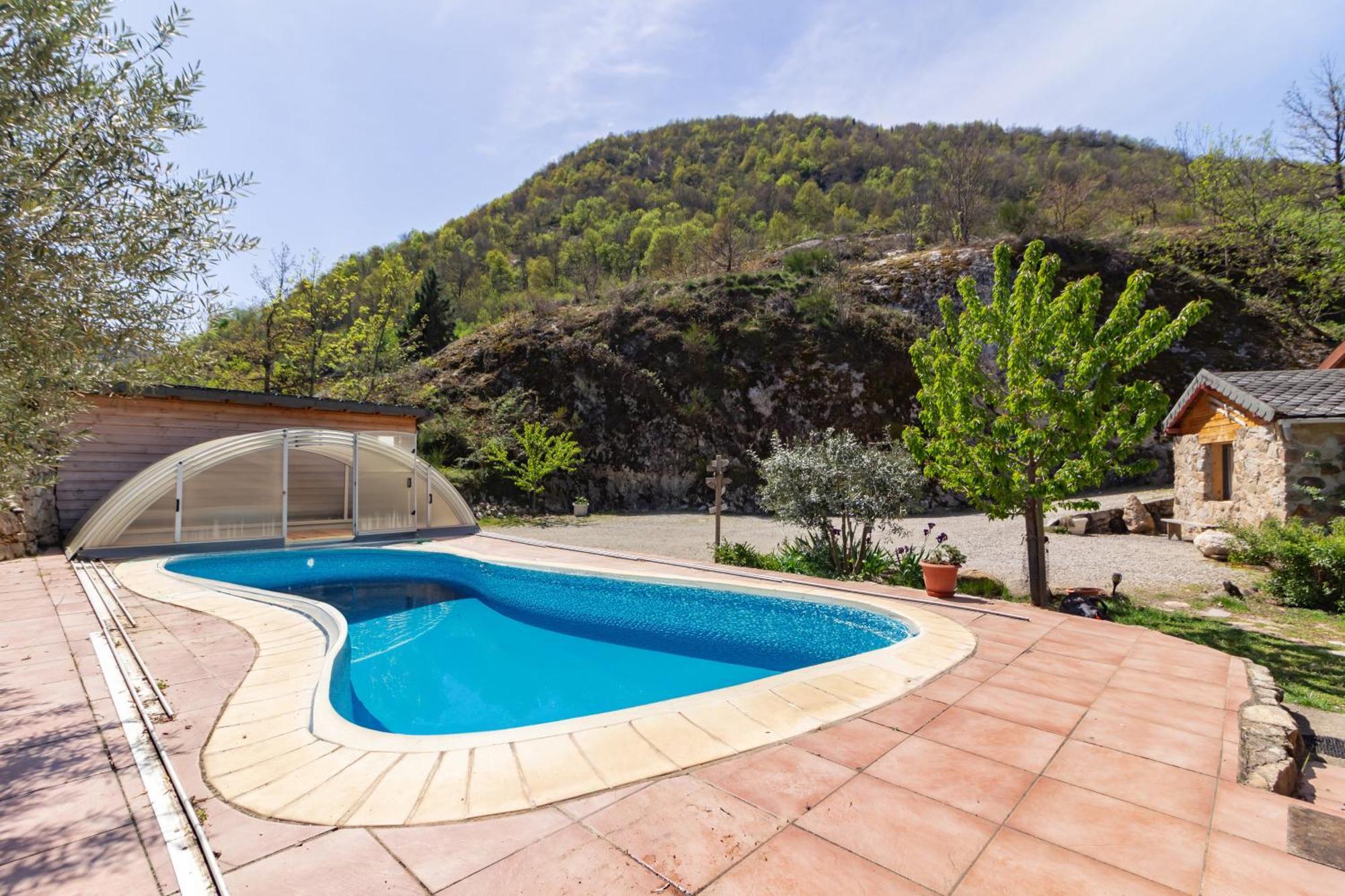 Chalet En Castel Ax-les-Thermes Exterior foto